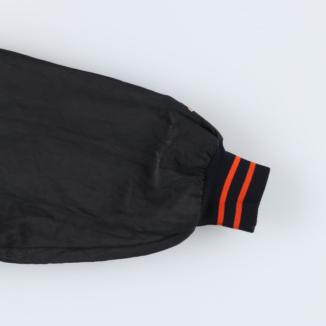 Starter MLB San Francisco Giants Padded Nylon Stadium Jacket, Made in USA, Men's Size Small Nylon black type Vintage Second Hand