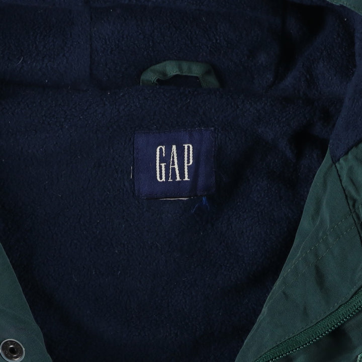 GAP Men's Padded Puffer Jacket and Anorak Parka (Size XL) unclear Green type dark green Vintage Second Hand