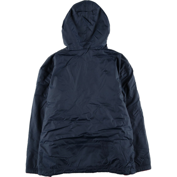 2000'S Ralph Lauren Polo Jeans Company reversible padded parka/puffer jacket, men's size M Nylon navy blue type Vintage Second Hand