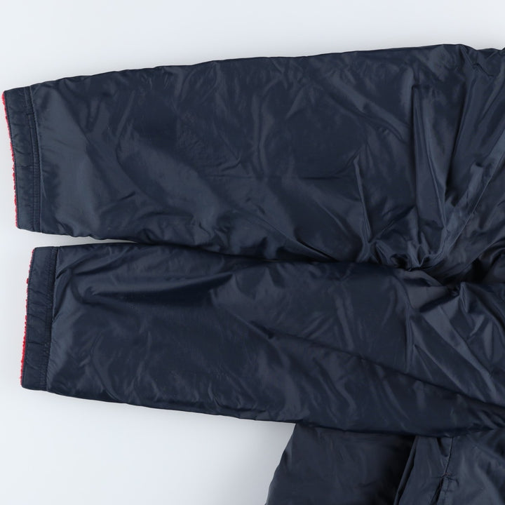 2000'S Ralph Lauren Polo Jeans Company reversible padded parka/puffer jacket, men's size M Nylon navy blue type Vintage Second Hand