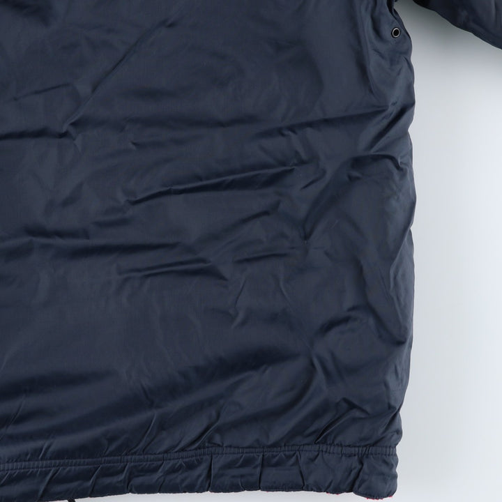 2000'S Ralph Lauren Polo Jeans Company reversible padded parka/puffer jacket, men's size M Nylon navy blue type Vintage Second Hand