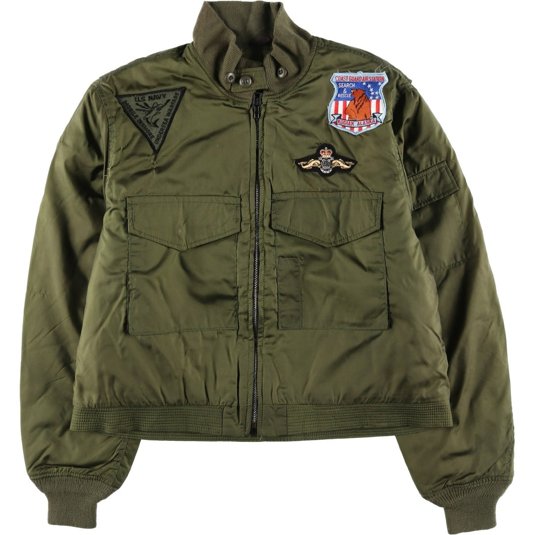 Vintage civilian G-8 military flight jacket, made in the USA, size L, men's unclear Khaki type Vintage Second Hand