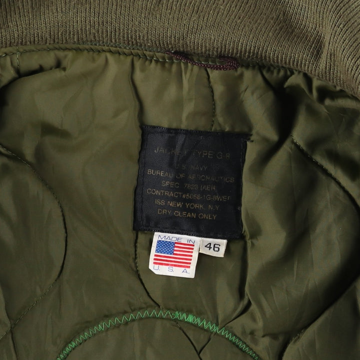 Vintage civilian G-8 military flight jacket, made in the USA, size L, men's unclear Khaki type Vintage Second Hand