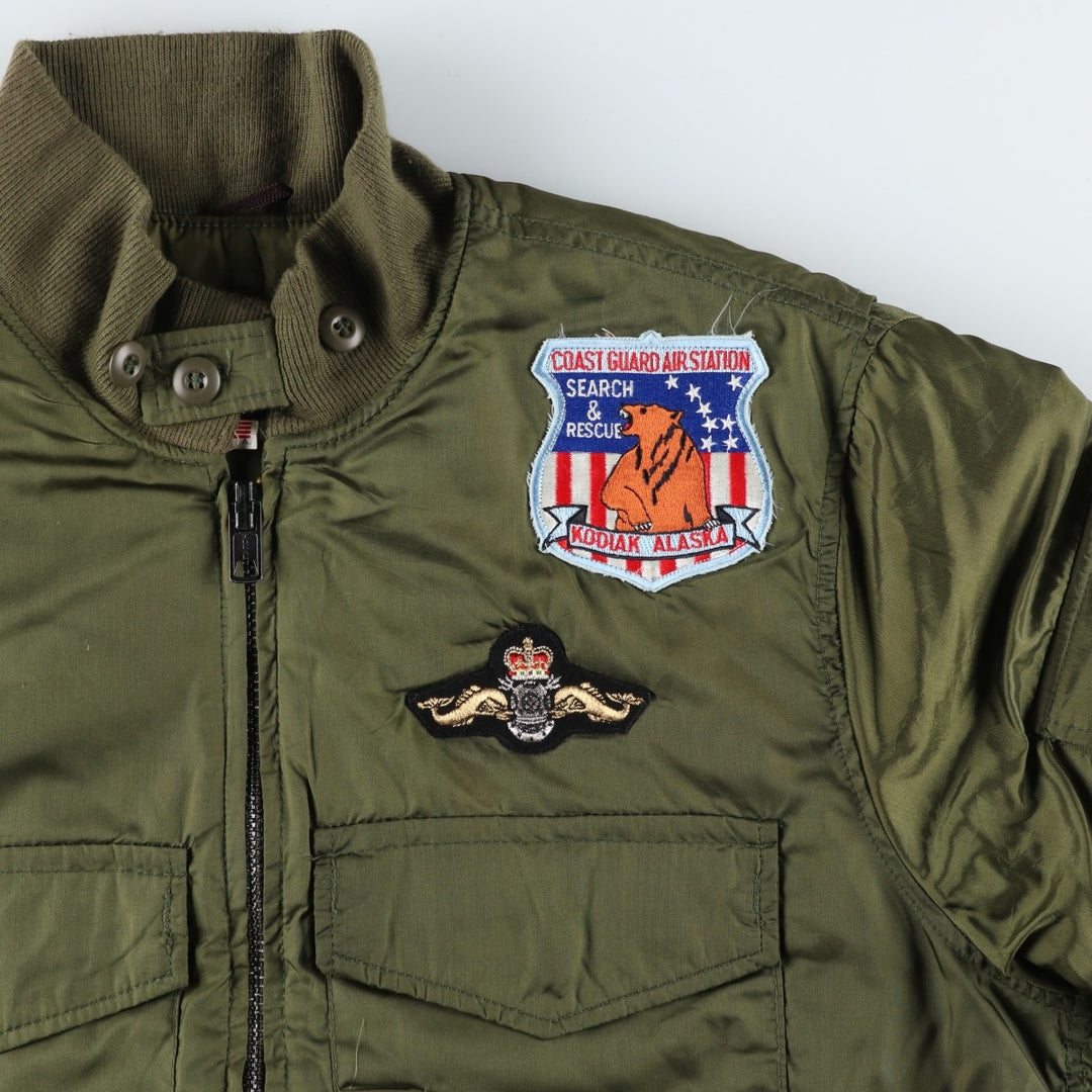 Vintage civilian G-8 military flight jacket, made in the USA, size L, men's unclear Khaki type Vintage Second Hand