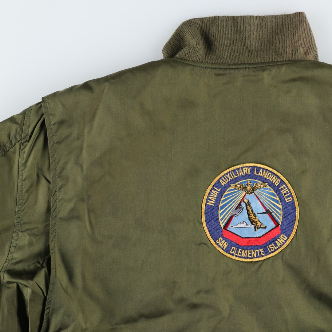 Vintage civilian G-8 military flight jacket, made in the USA, size L, men's unclear Khaki type Vintage Second Hand