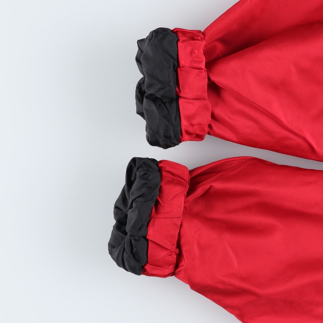 90'S Ralph Lauren POLO SPORT padded anorak jacket, men's size L Nylon red type Vintage Second Hand