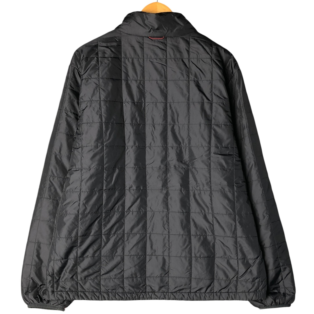 2000'S LLBean padded puffer jacket, men's size L Nylon gray type Vintage Second Hand