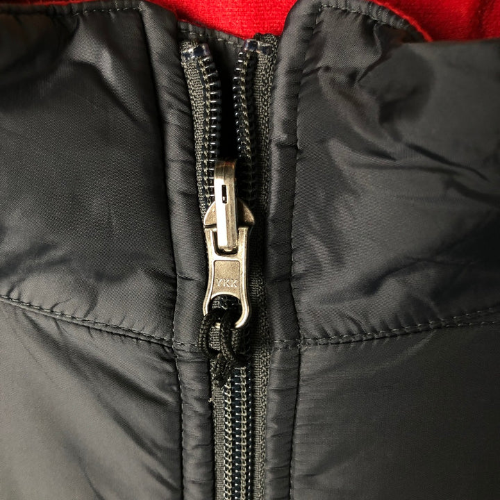 2000'S LLBean padded puffer jacket, men's size L Nylon gray type Vintage Second Hand