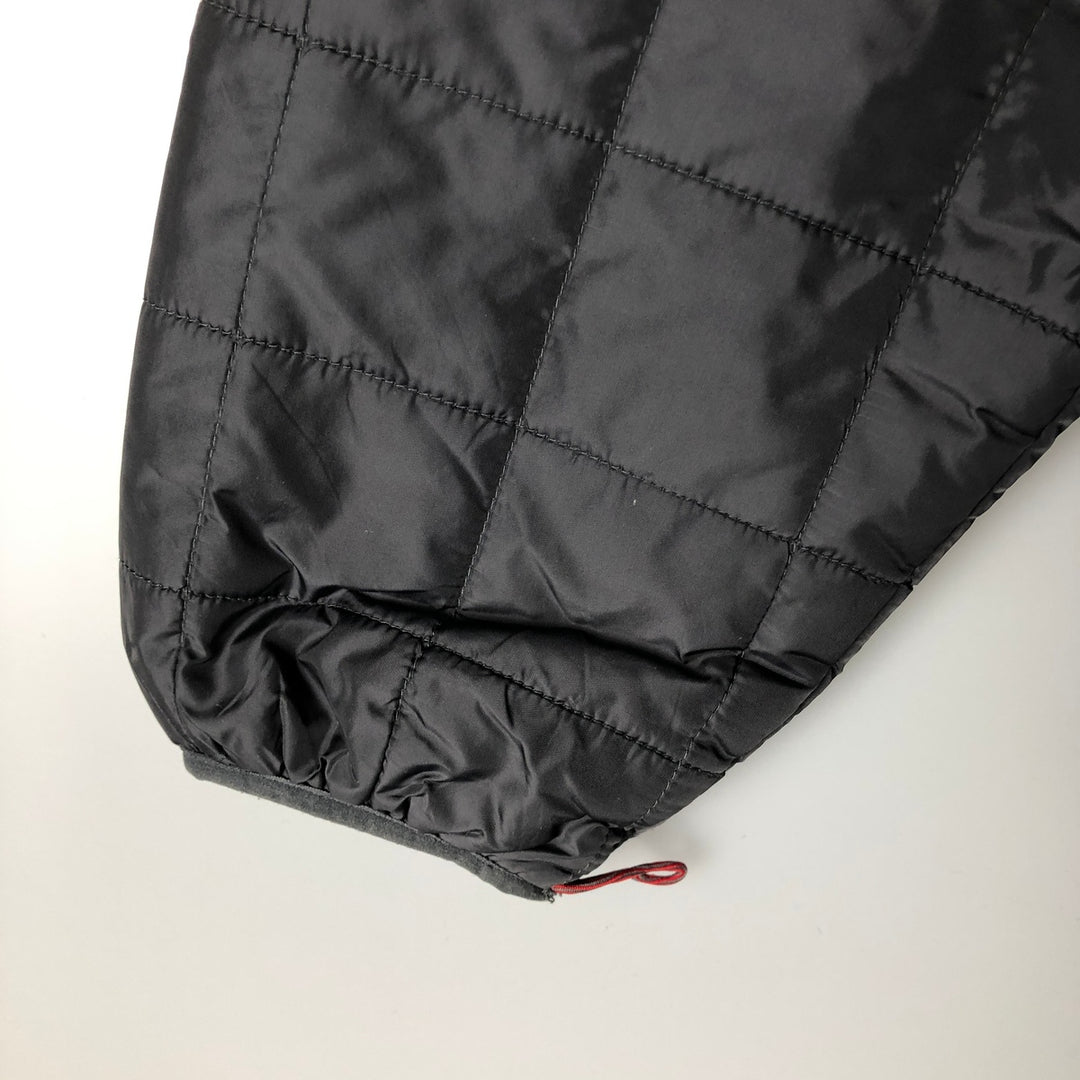 2000'S LLBean padded puffer jacket, men's size L Nylon gray type Vintage Second Hand
