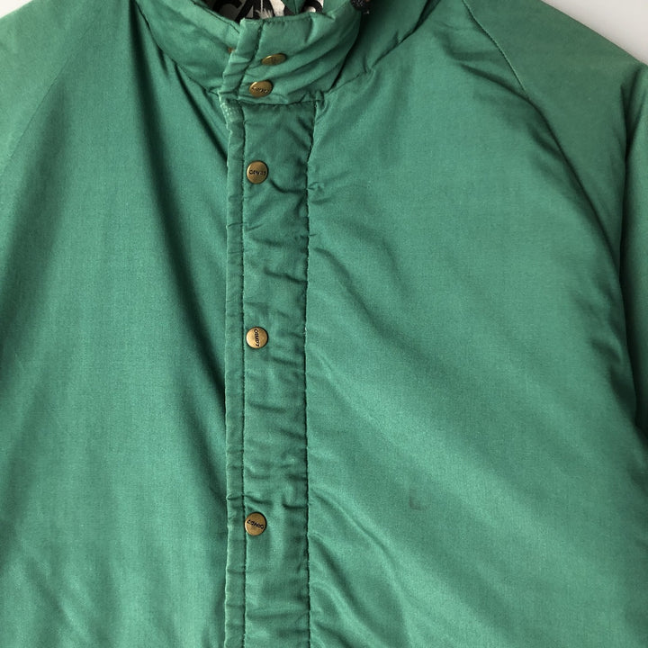 Vintage 70s-80'S Camp Seven CAMP7 padded parka/puffer jacket, size M, men's Dacron Green type dark green Vintage Second Hand