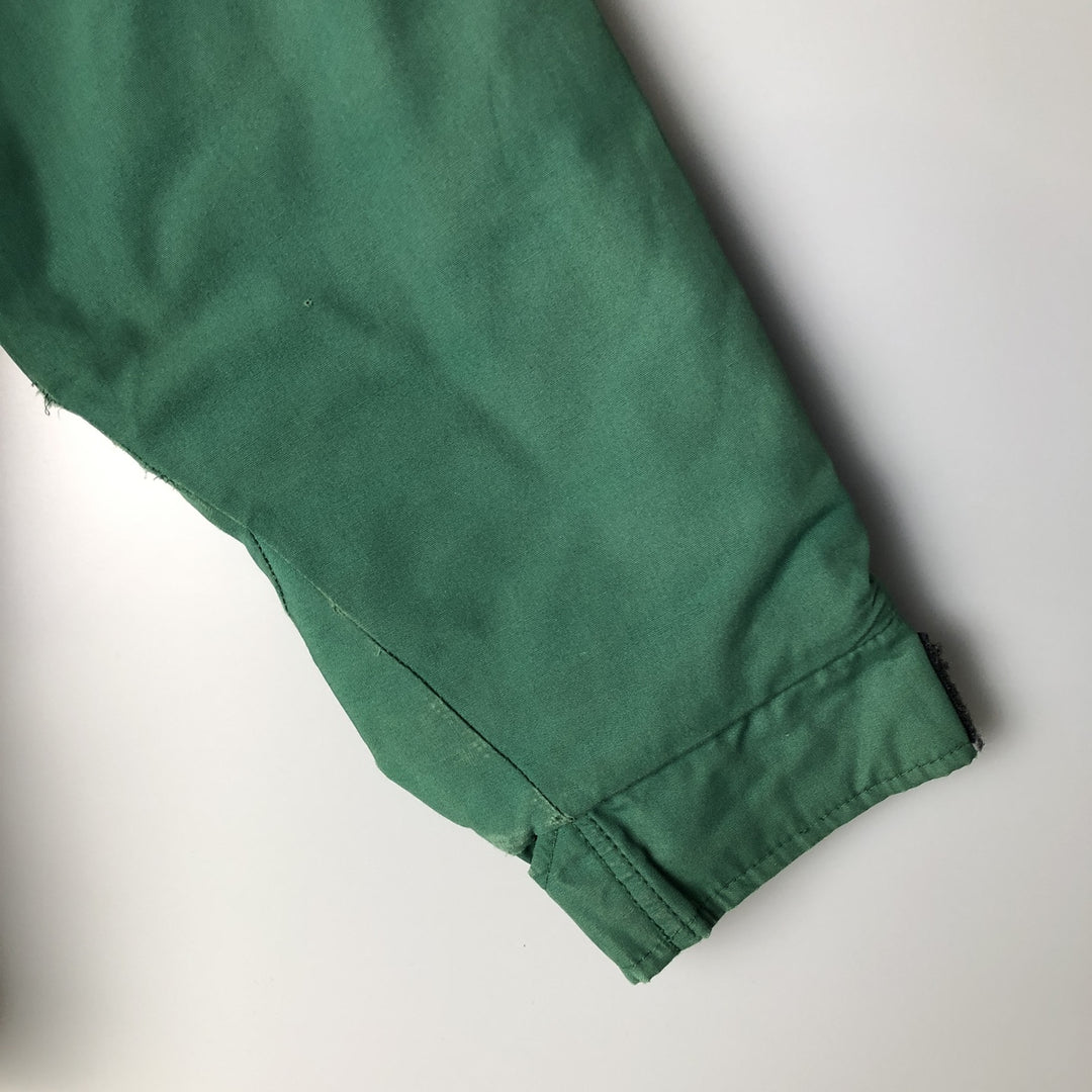 Vintage 70s-80'S Camp Seven CAMP7 padded parka/puffer jacket, size M, men's Dacron Green type dark green Vintage Second Hand