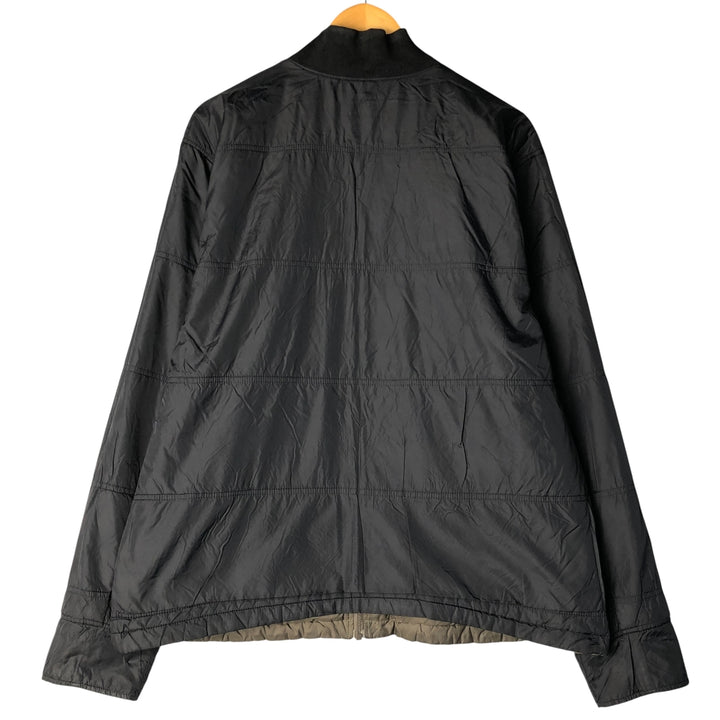 The North Face Reversible Padded Puffer Jacket, Men's Size XL polyester black type Vintage Second Hand