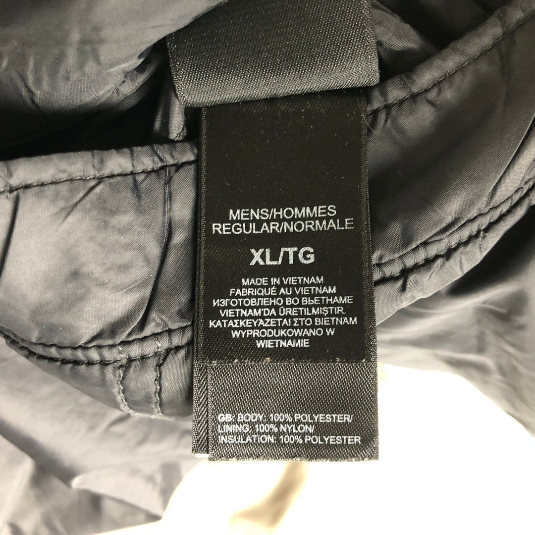 The North Face Reversible Padded Puffer Jacket, Men's Size XL polyester black type Vintage Second Hand