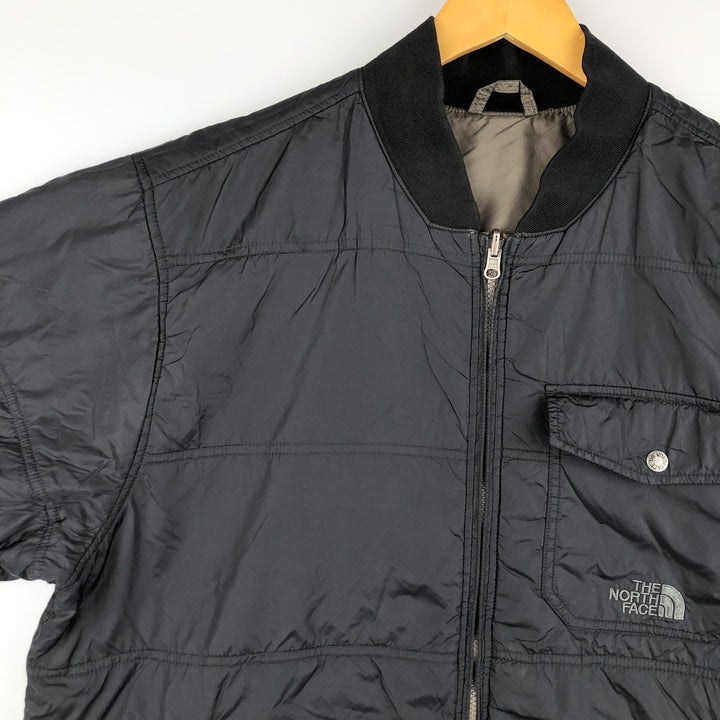 The North Face Reversible Padded Puffer Jacket, Men's Size XL polyester black type Vintage Second Hand