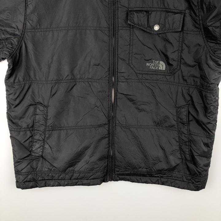 The North Face Reversible Padded Puffer Jacket, Men's Size XL polyester black type Vintage Second Hand