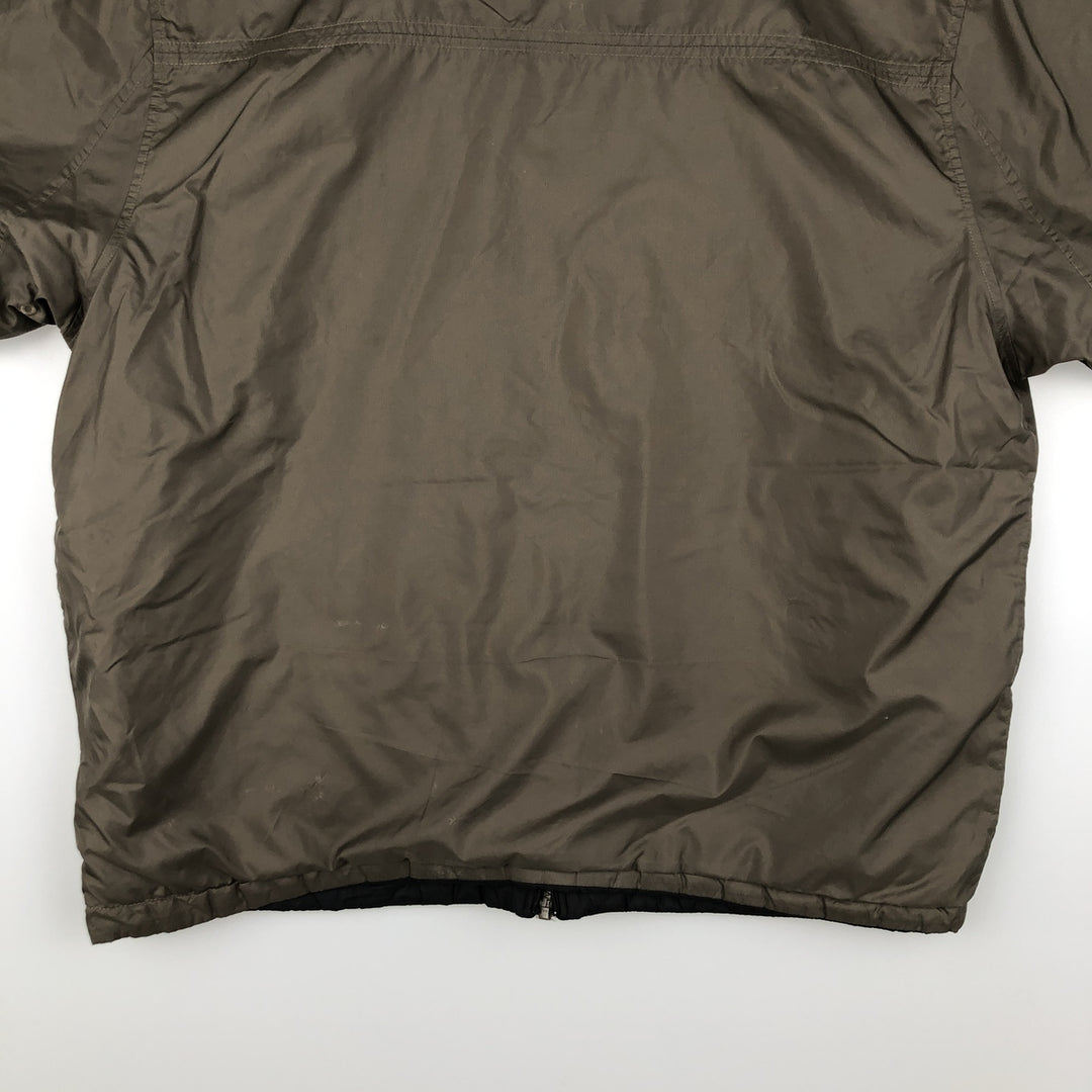 The North Face Reversible Padded Puffer Jacket, Men's Size XL polyester black type Vintage Second Hand