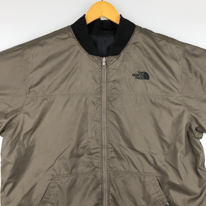 The North Face Reversible Padded Puffer Jacket, Men's Size XL polyester black type Vintage Second Hand