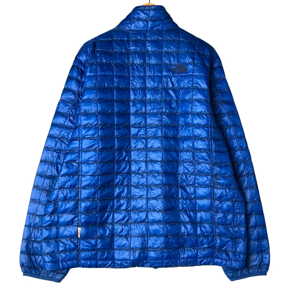 The North Face THERMOBALL Ripstop Puffer Jacket, Men's XL Nylon blue type Vintage Second Hand