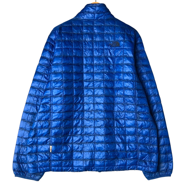 The North Face THERMOBALL Ripstop Puffer Jacket, Men's XL Nylon blue type Vintage Second Hand
