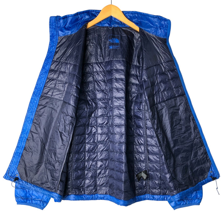 The North Face THERMOBALL Ripstop Puffer Jacket, Men's XL Nylon blue type Vintage Second Hand