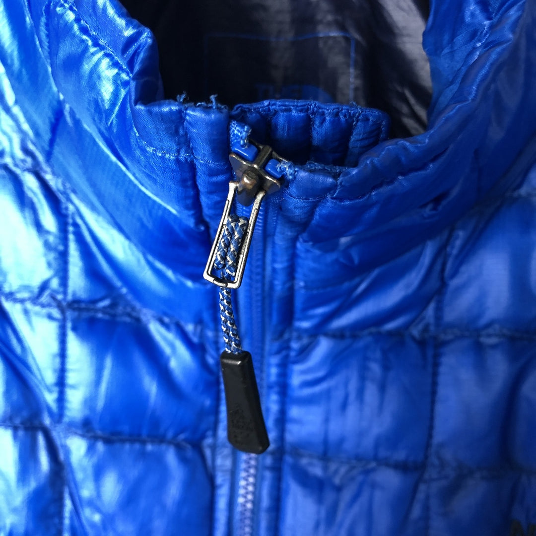 The North Face THERMOBALL Ripstop Puffer Jacket, Men's XL Nylon blue type Vintage Second Hand