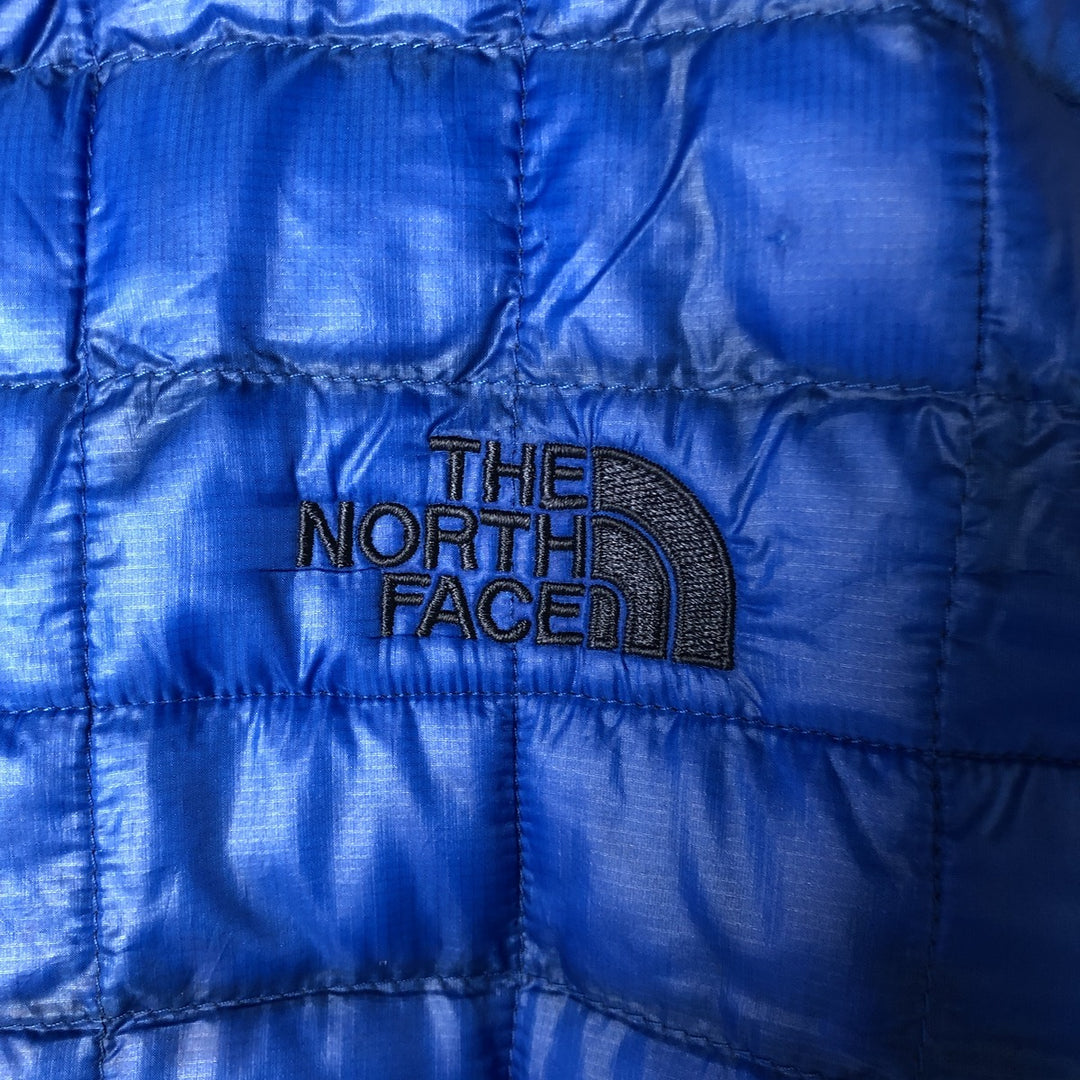 The North Face THERMOBALL Ripstop Puffer Jacket, Men's XL Nylon blue type Vintage Second Hand