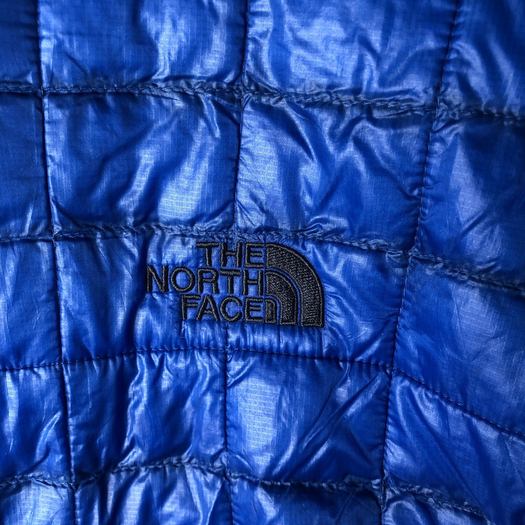 The North Face THERMOBALL Ripstop Puffer Jacket, Men's XL Nylon blue type Vintage Second Hand