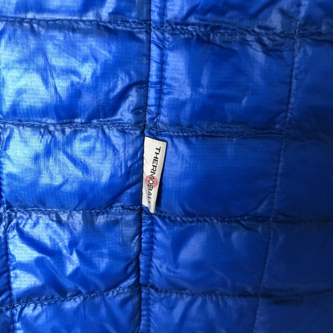 The North Face THERMOBALL Ripstop Puffer Jacket, Men's XL Nylon blue type Vintage Second Hand