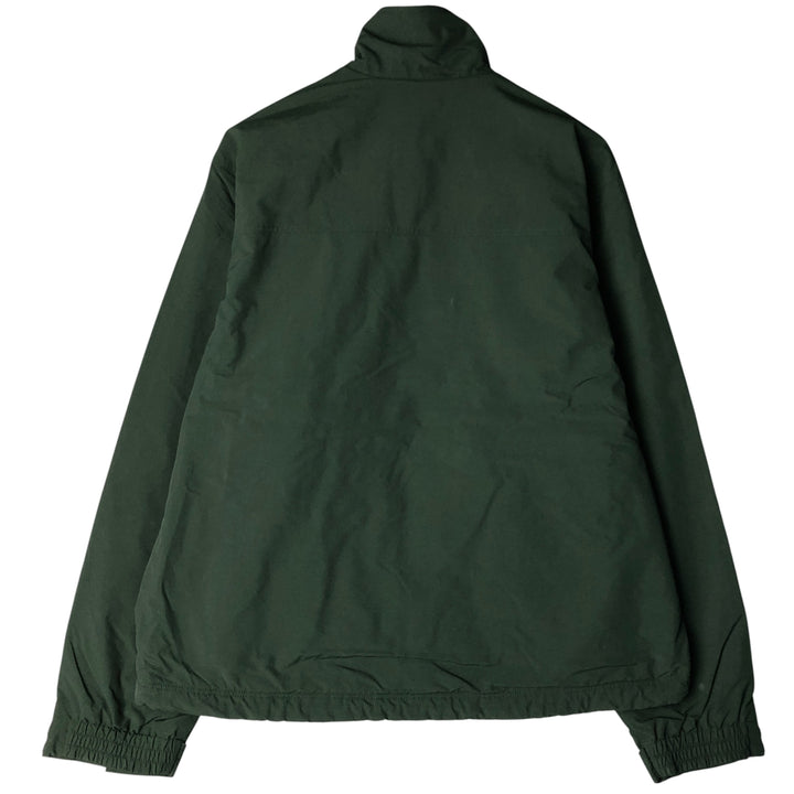 90s-00'S LLBean Nylon Jacket, Men's Size L Nylon Green type dark green Vintage Second Hand