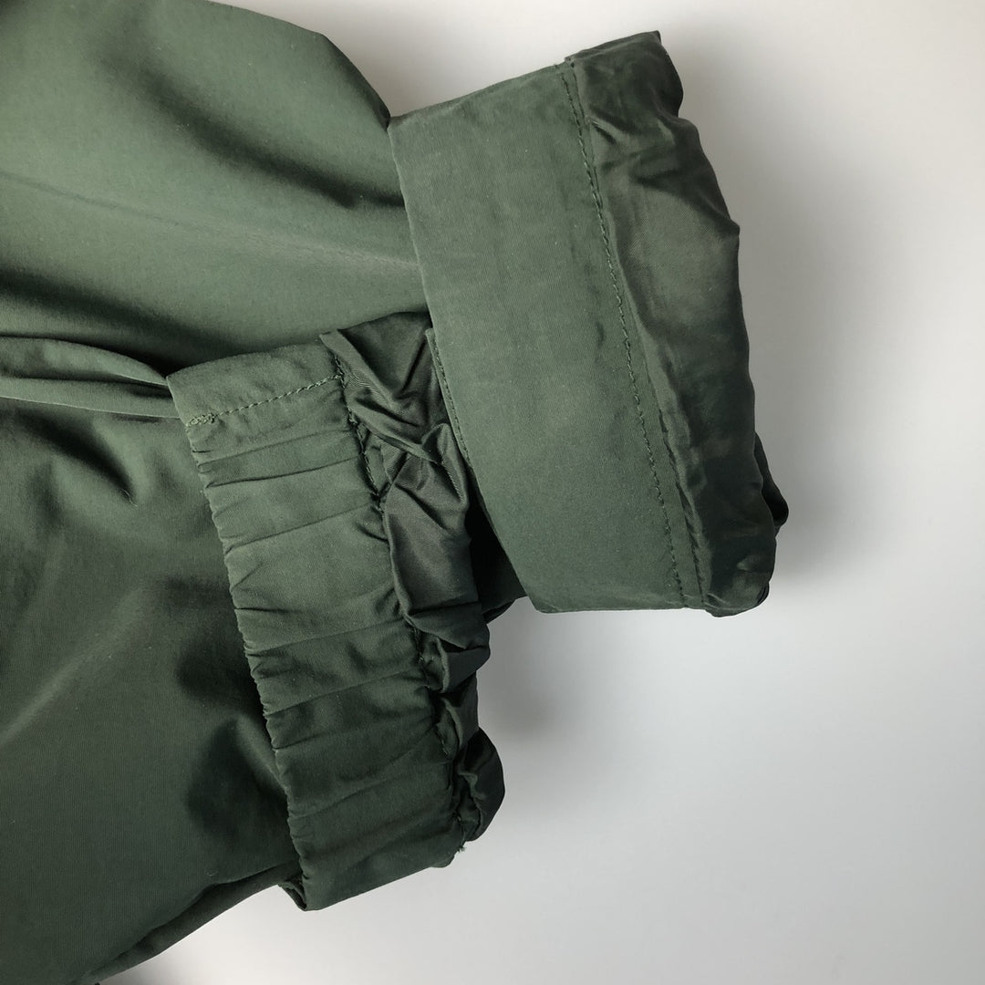 90s-00'S LLBean Nylon Jacket, Men's Size L Nylon Green type dark green Vintage Second Hand