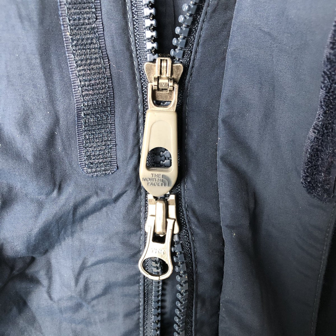2000'S The North Face Hyvent Mountain Parka Shell Jacket, Men's Size L Nylon navy blue type Vintage Second Hand