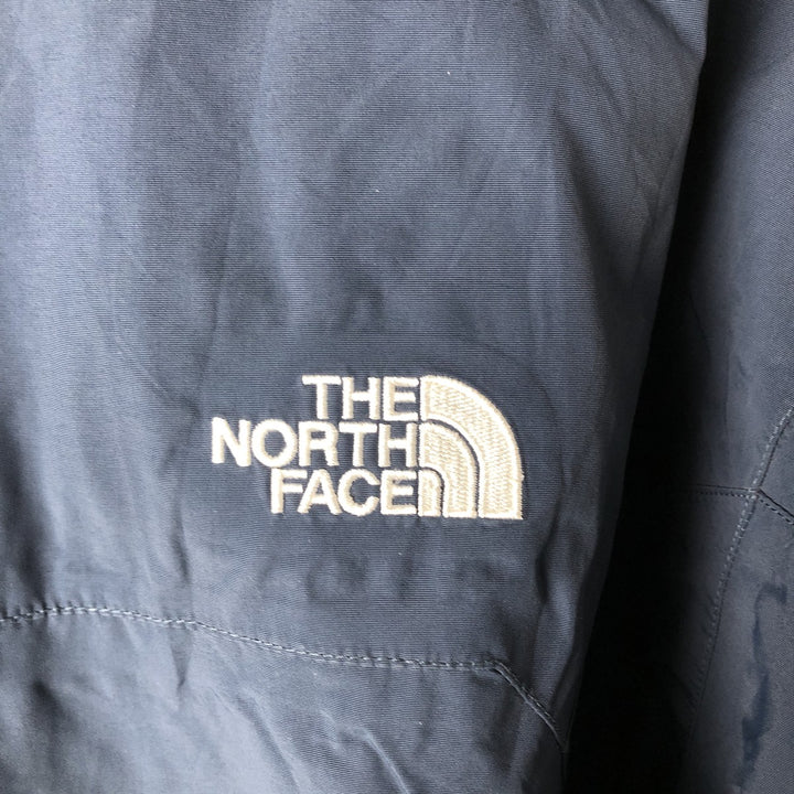 2000'S The North Face Hyvent Mountain Parka Shell Jacket, Men's Size L Nylon navy blue type Vintage Second Hand