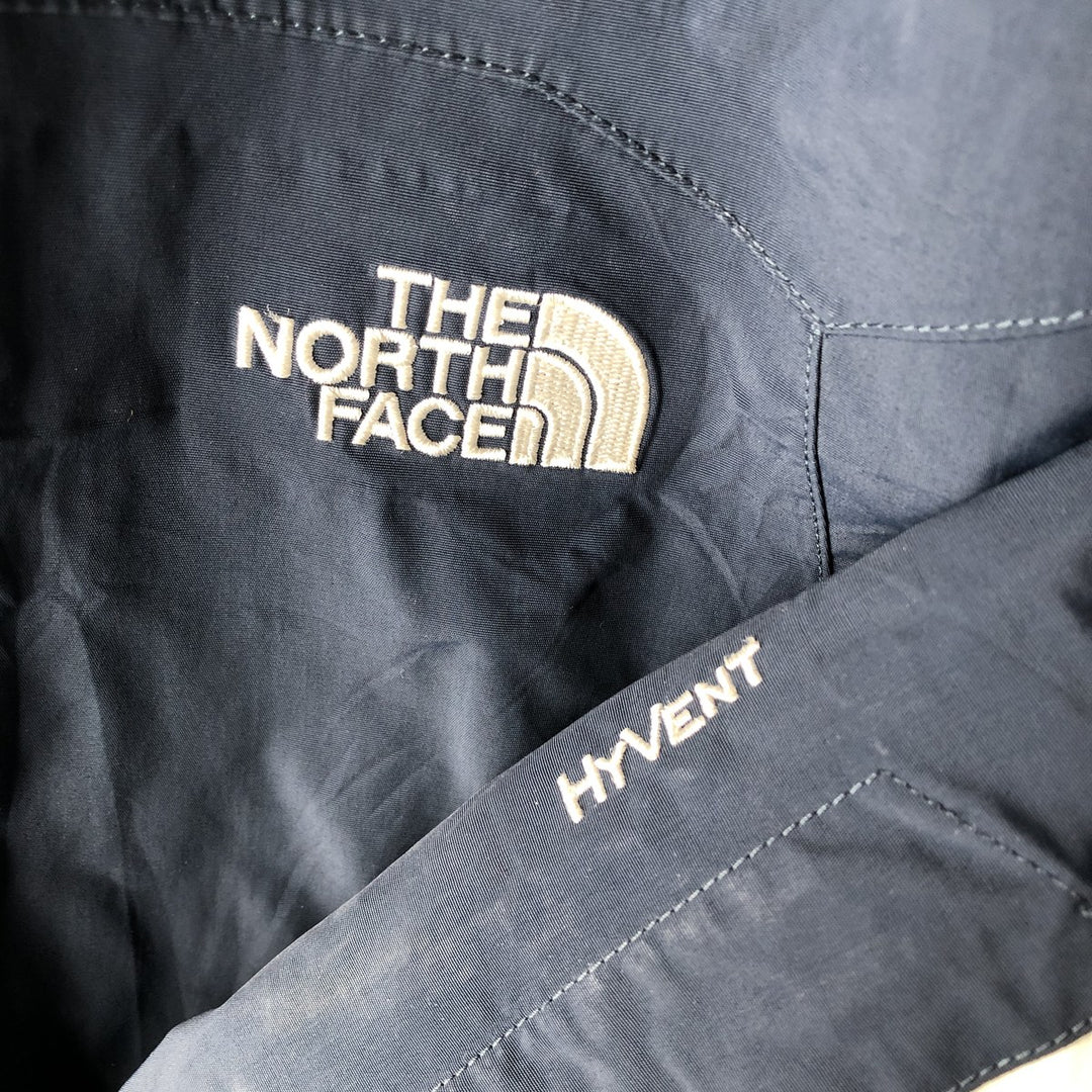 2000'S The North Face Hyvent Mountain Parka Shell Jacket, Men's Size L Nylon navy blue type Vintage Second Hand