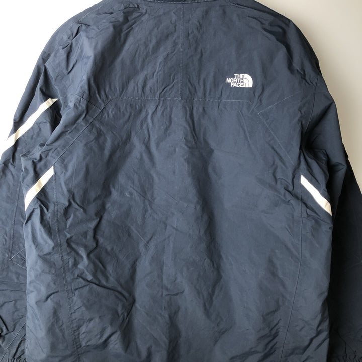 2000'S The North Face Hyvent Mountain Parka Shell Jacket, Men's Size L Nylon navy blue type Vintage Second Hand