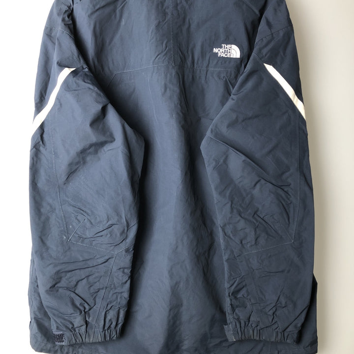 2000'S The North Face Hyvent Mountain Parka Shell Jacket, Men's Size L Nylon navy blue type Vintage Second Hand