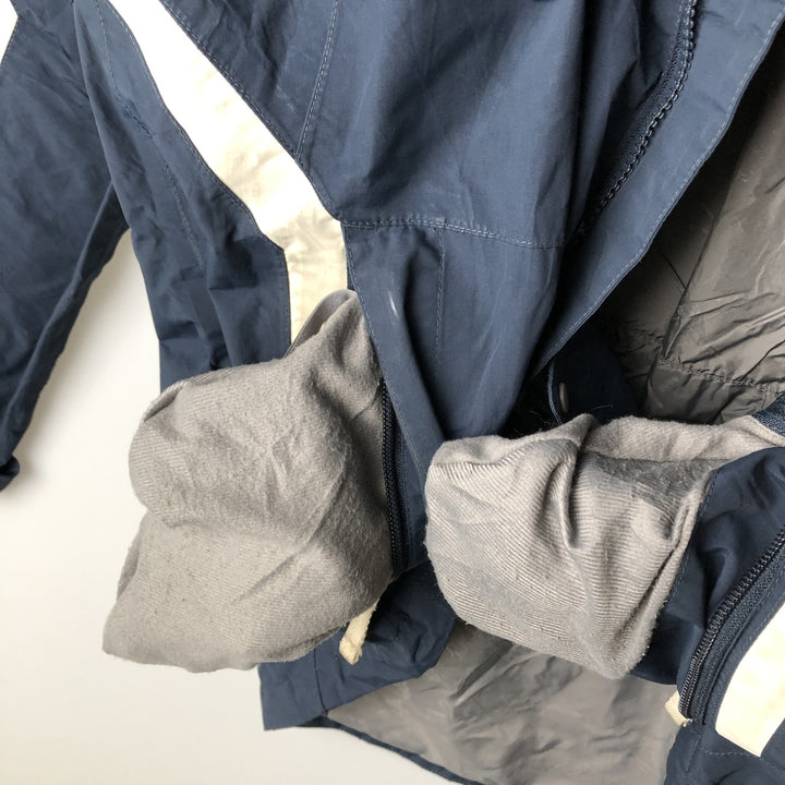 2000'S The North Face Hyvent Mountain Parka Shell Jacket, Men's Size L Nylon navy blue type Vintage Second Hand