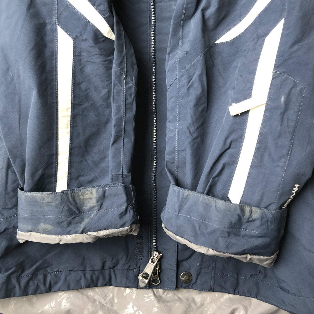 2000'S The North Face Hyvent Mountain Parka Shell Jacket, Men's Size L Nylon navy blue type Vintage Second Hand
