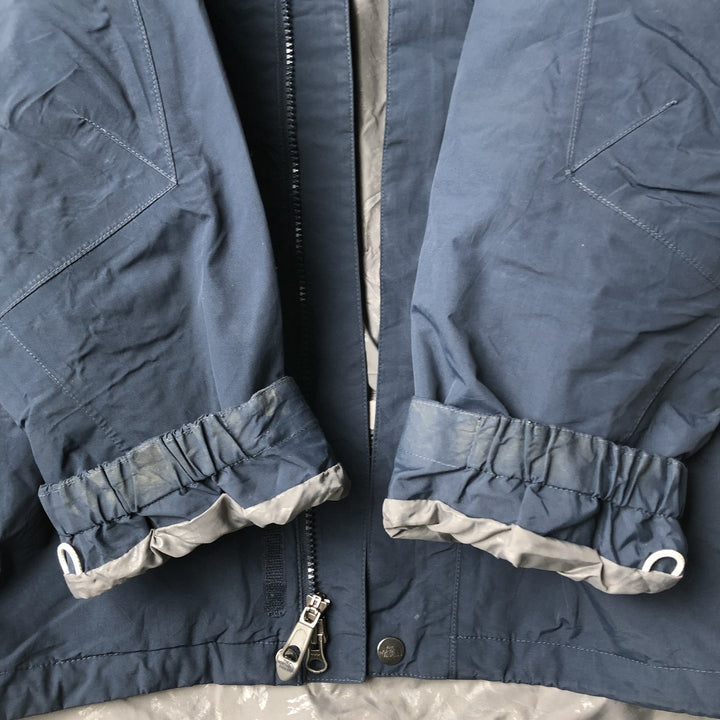 2000'S The North Face Hyvent Mountain Parka Shell Jacket, Men's Size L Nylon navy blue type Vintage Second Hand