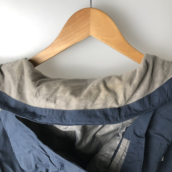 2000'S The North Face Hyvent Mountain Parka Shell Jacket, Men's Size L Nylon navy blue type Vintage Second Hand