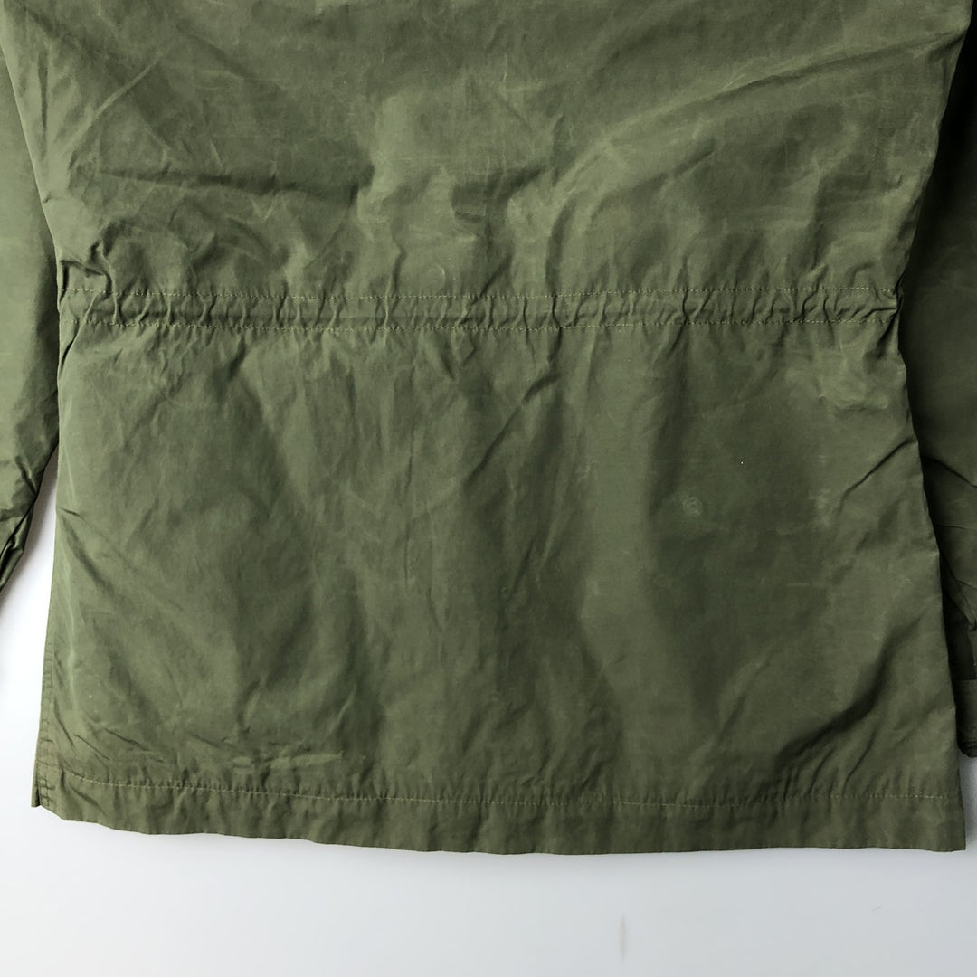 80s-90'S Eddie Bauer Black Tag Mountain Parka Shell Jacket Men's M Size Vintage Nylon Khaki type Vintage Second Hand