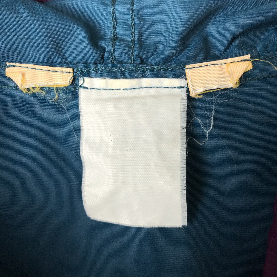 LLBean Native Pattern Anorak Parka, Men's Size L unclear green type Vintage Second Hand