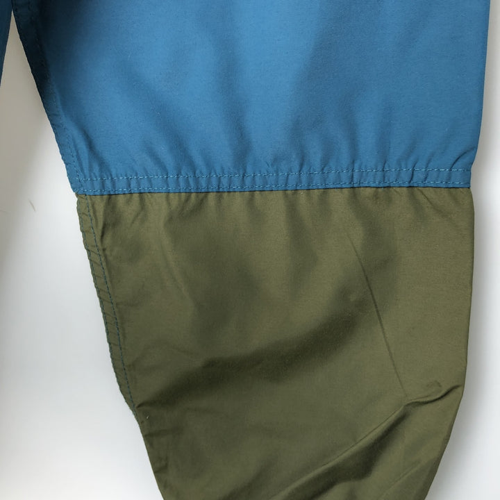 LLBean Native Pattern Anorak Parka, Men's Size L unclear green type Vintage Second Hand