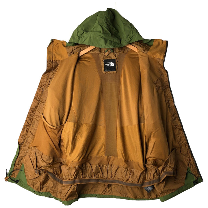 The North Face Nylon Parka, Men's Size L Nylon Khaki type Vintage Second Hand