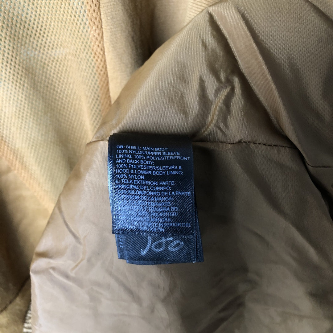 The North Face Nylon Parka, Men's Size L Nylon Khaki type Vintage Second Hand