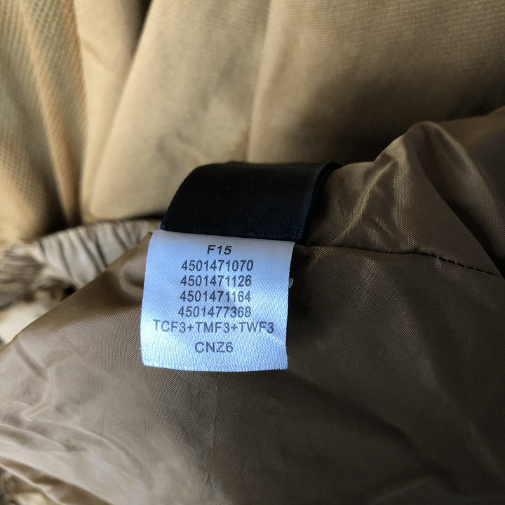 The North Face Nylon Parka, Men's Size L Nylon Khaki type Vintage Second Hand