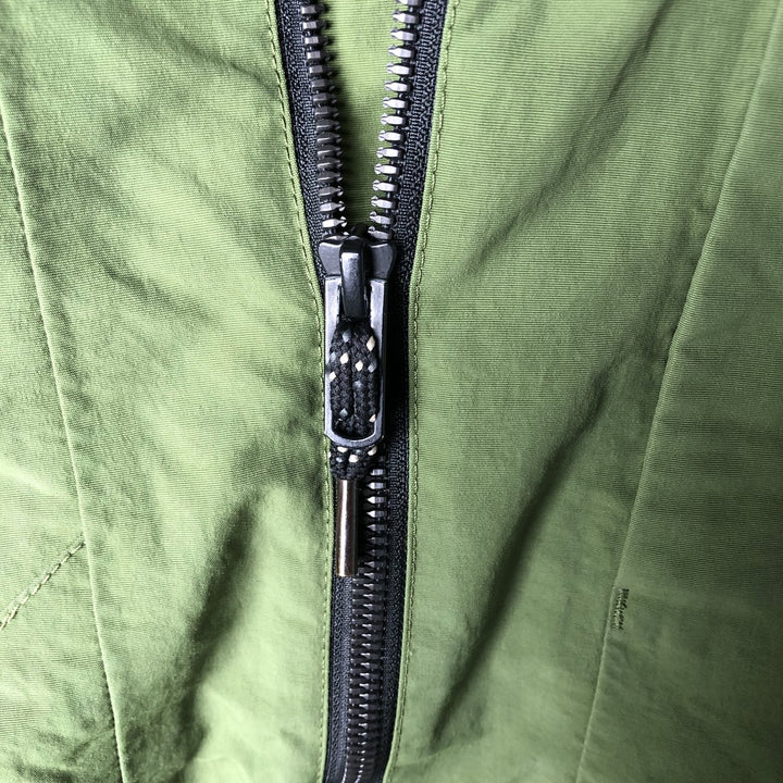 The North Face Nylon Parka, Men's Size L Nylon Khaki type Vintage Second Hand