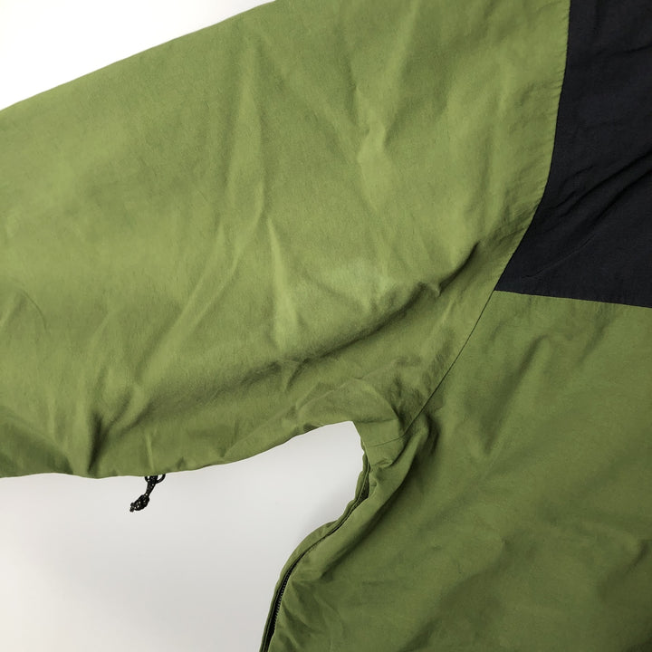 The North Face Nylon Parka, Men's Size L Nylon Khaki type Vintage Second Hand