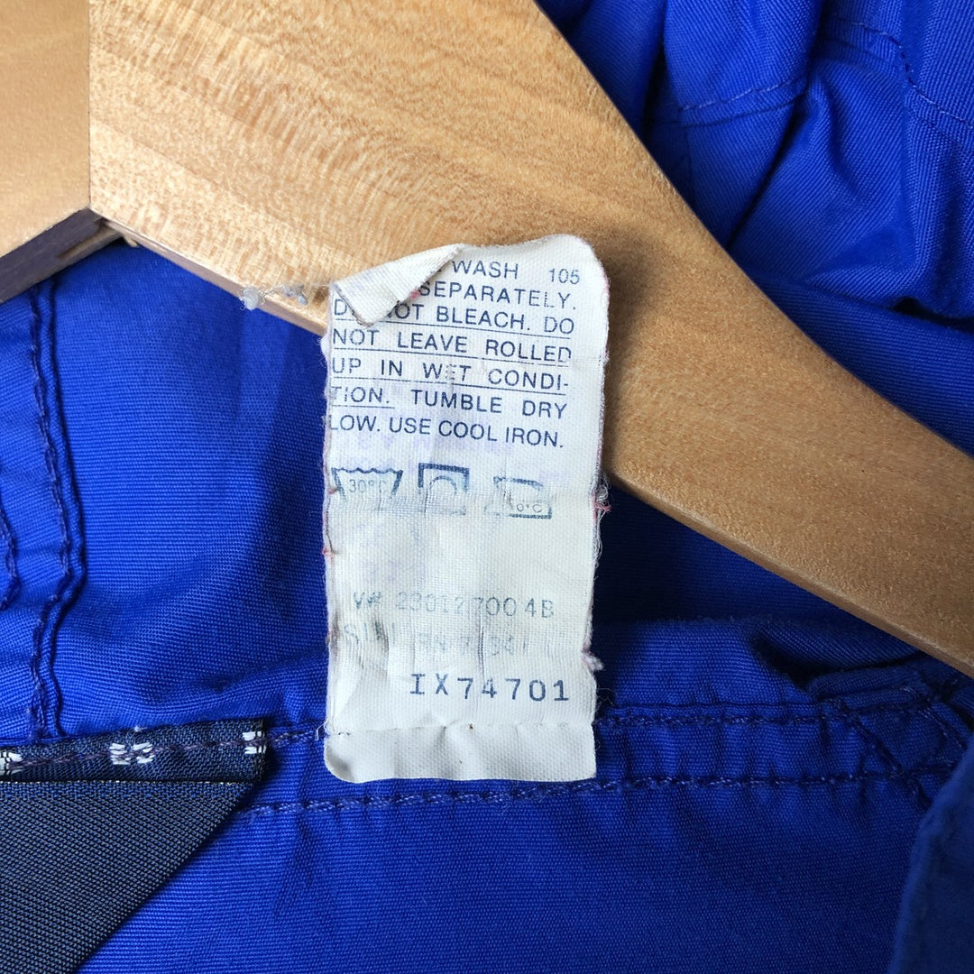 Vintage 1980'S Woolrich Anorak Parka, Men's XL Nylon blue type Vintage Second Hand