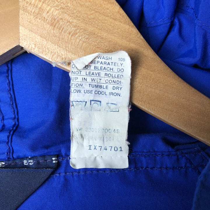 Vintage 1980'S Woolrich Anorak Parka, Men's XL Nylon blue type Vintage Second Hand