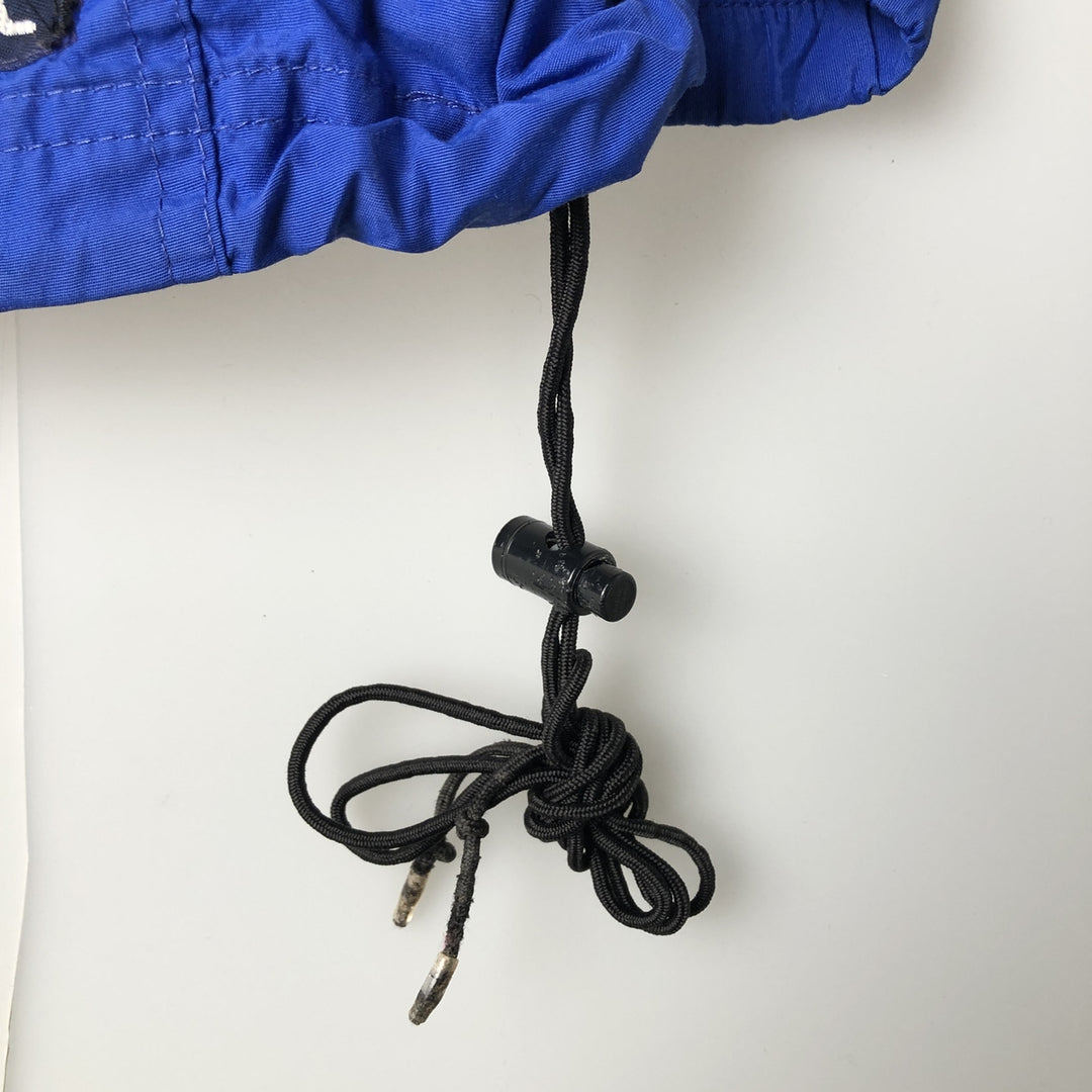 Vintage 1980'S Woolrich Anorak Parka, Men's XL Nylon blue type Vintage Second Hand